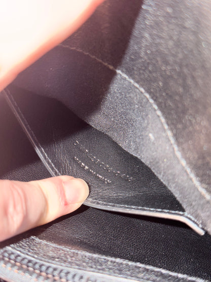 SAINT LAURENT BLACK MEDIUM COLLEGE CROSSBODY BAG