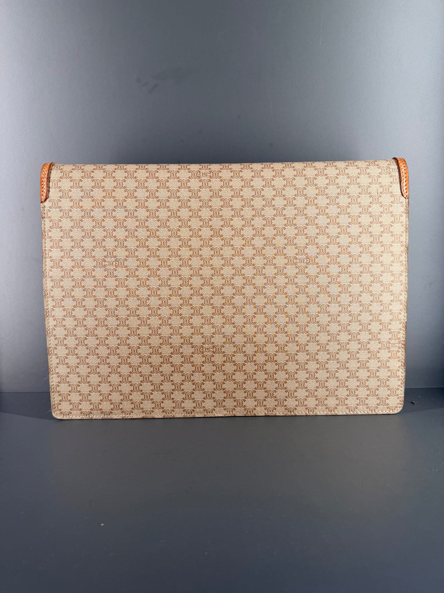 CÈLINE MACADAM ENVELOPE LARGE CLUTCH