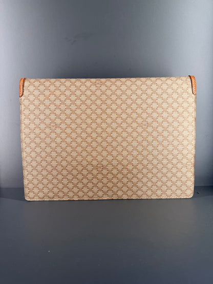 CÈLINE MACADAM ENVELOPE LARGE CLUTCH
