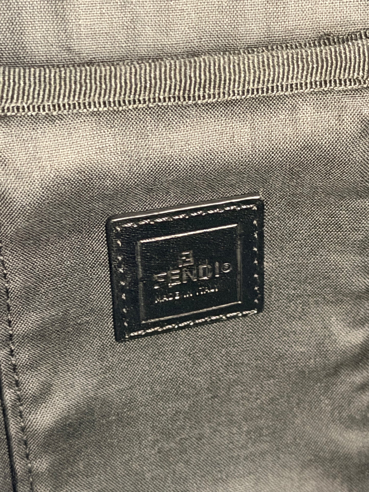 FENDI BROWN ZUCCHINO VANITY CASE