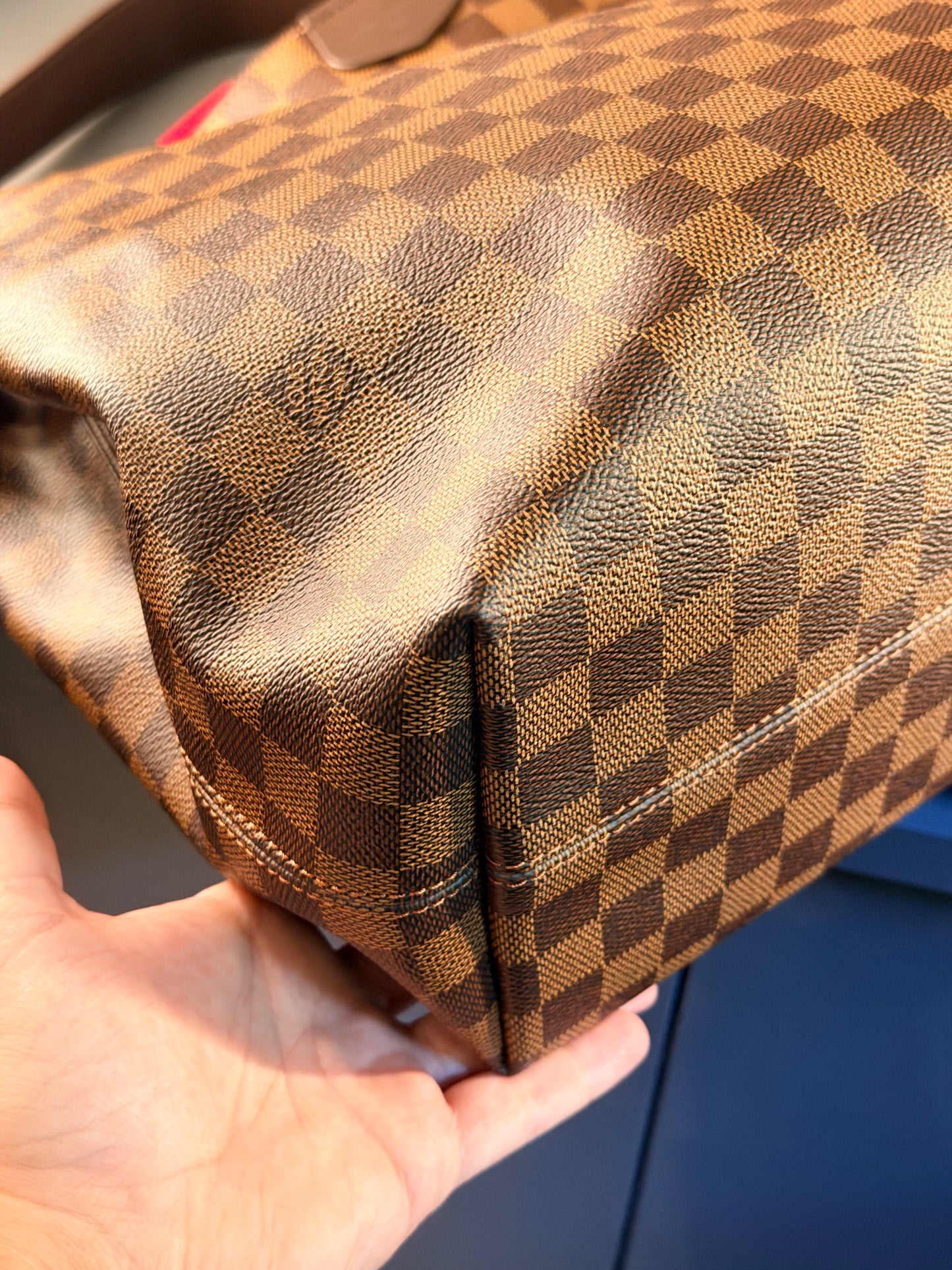 LOUIS VUITTON DAMIER EBENE GRACEFULL HOBO BAG