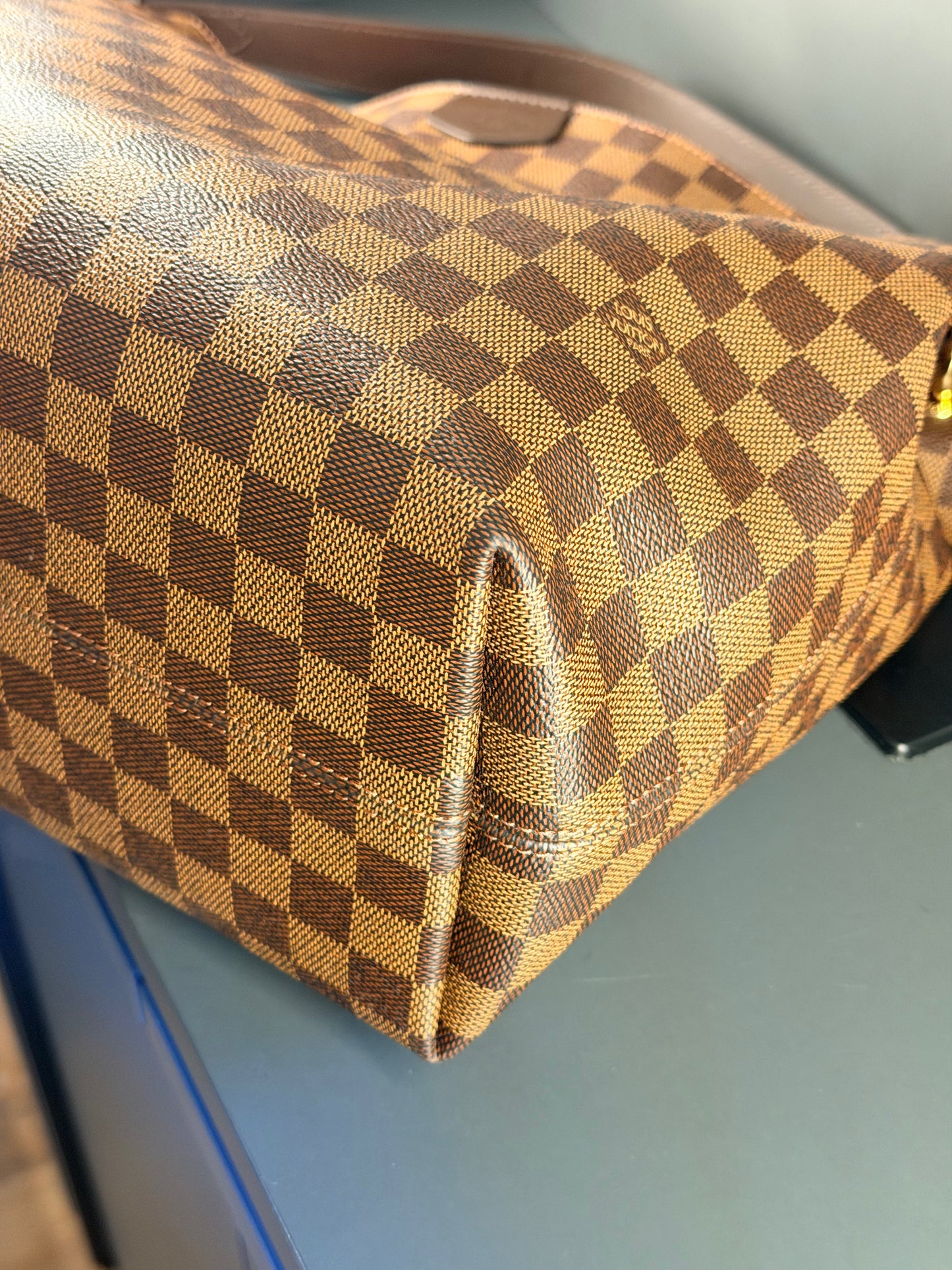 LOUIS VUITTON DAMIER EBENE GRACEFULL HOBO BAG