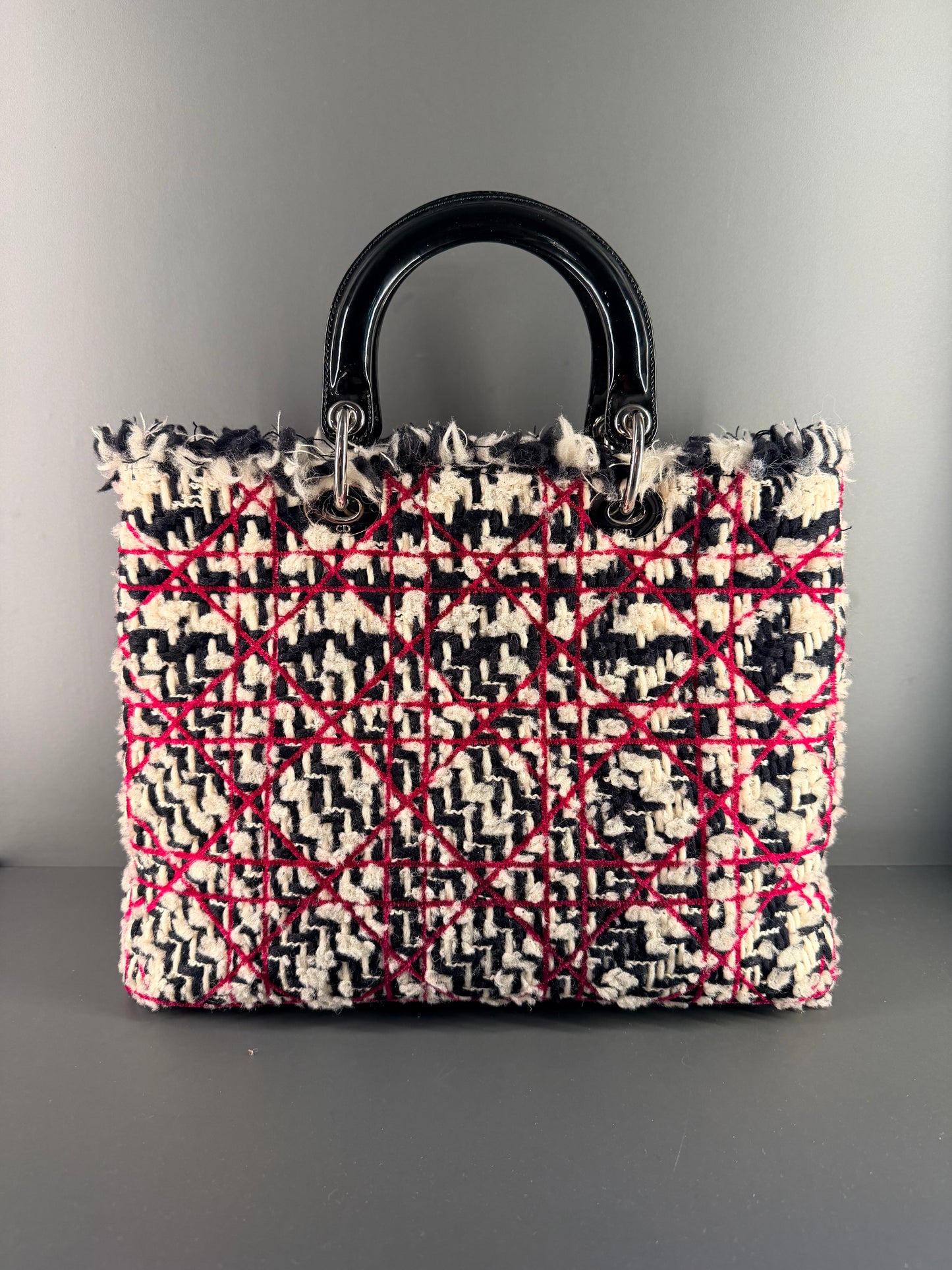 DIOR LARGE BOUCLE LADY DIOR HANDBAG