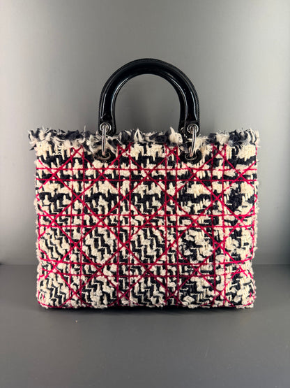 DIOR LARGE BOUCLE LADY DIOR HANDBAG