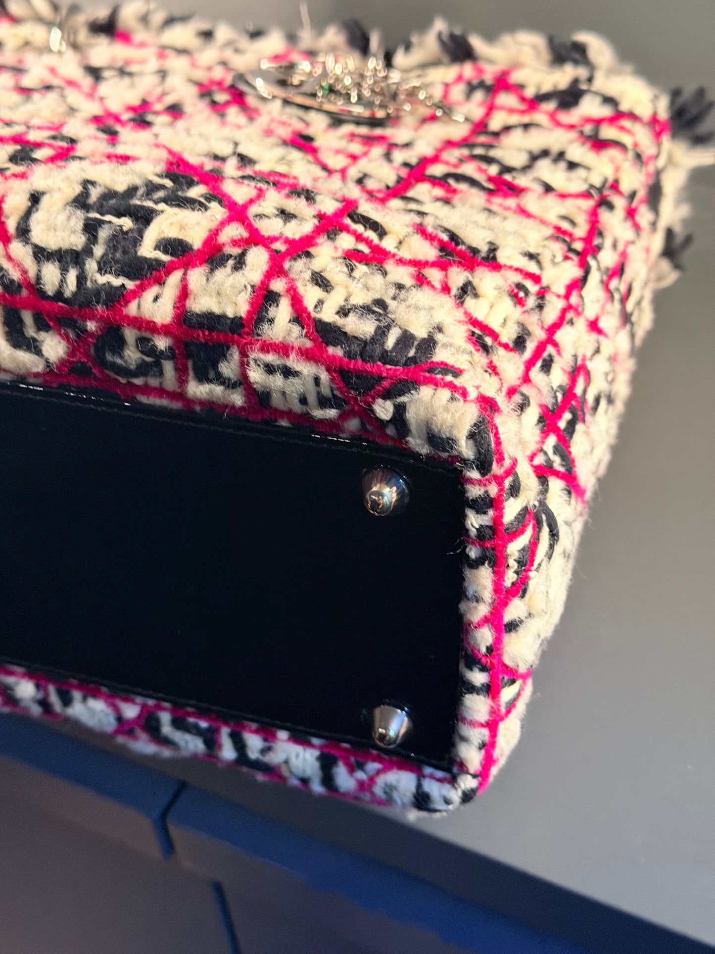 DIOR LARGE BOUCLE LADY DIOR HANDBAG