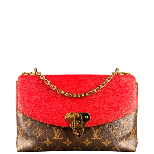LOUIS VUITTON MONOGRAM SAINT PLACIDE CHAIN SHOULDER BAG