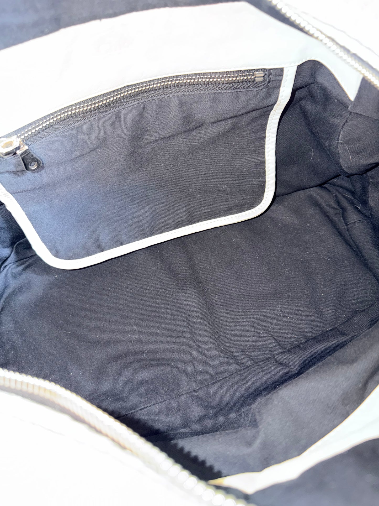 CHLOE CREAM PYTON BETTY HANDBAG