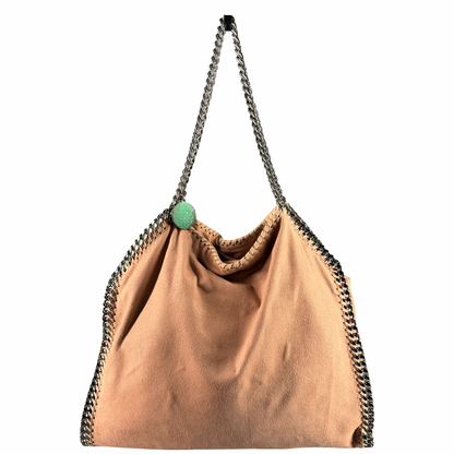 STELLA MCCARTNEY POWDER PINK MEDIUM FALABELLA TOTE BAG