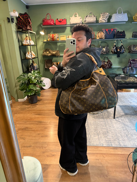 LOUIS VUITTON MONOGRAM GALLIERA GM HOBO BAG