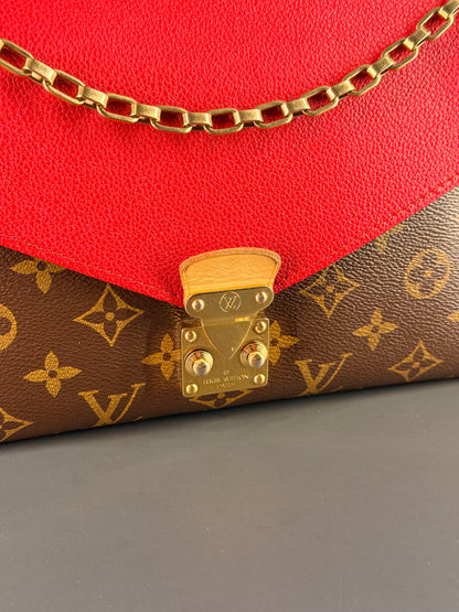 LOUIS VUITTON MONOGRAM PALLAS CHAIN SHOULDER BAG