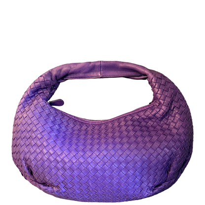 BOTTEGA VENETA PURPLE BELLY SHOULDER BAG