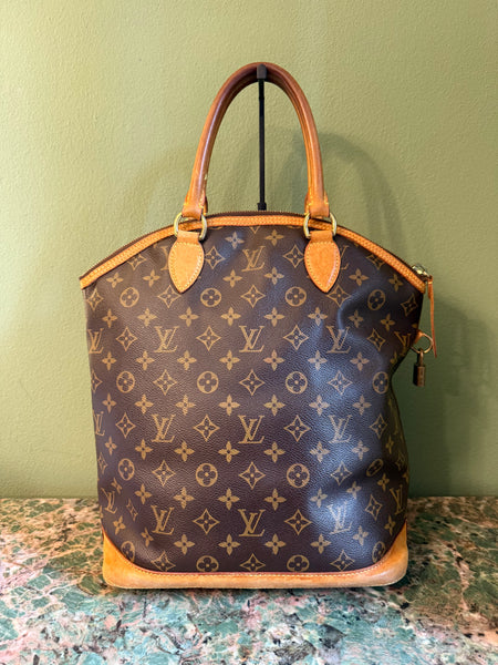 LOUIS VUITTON MONOGRAM LOCK IT VERTICAL HANDBAG