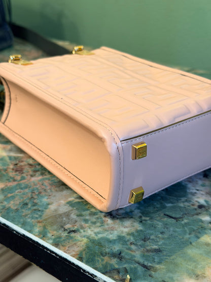 FENDI NUDE MINI SUNSHINE CROSSBODY BAG