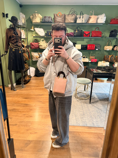 FENDI NUDE MINI SUNSHINE CROSSBODY BAG