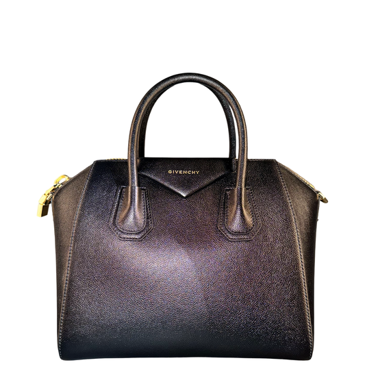 GIVENCHY BLACK SMALL ANTIGONA HANDBAG