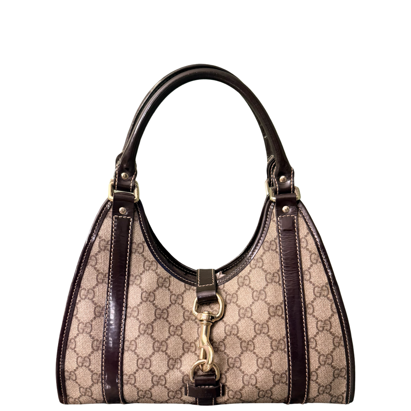 GUCCI BY TOM FORD GG SUPREME SMALL JACKIE BARDOT HANDBAG