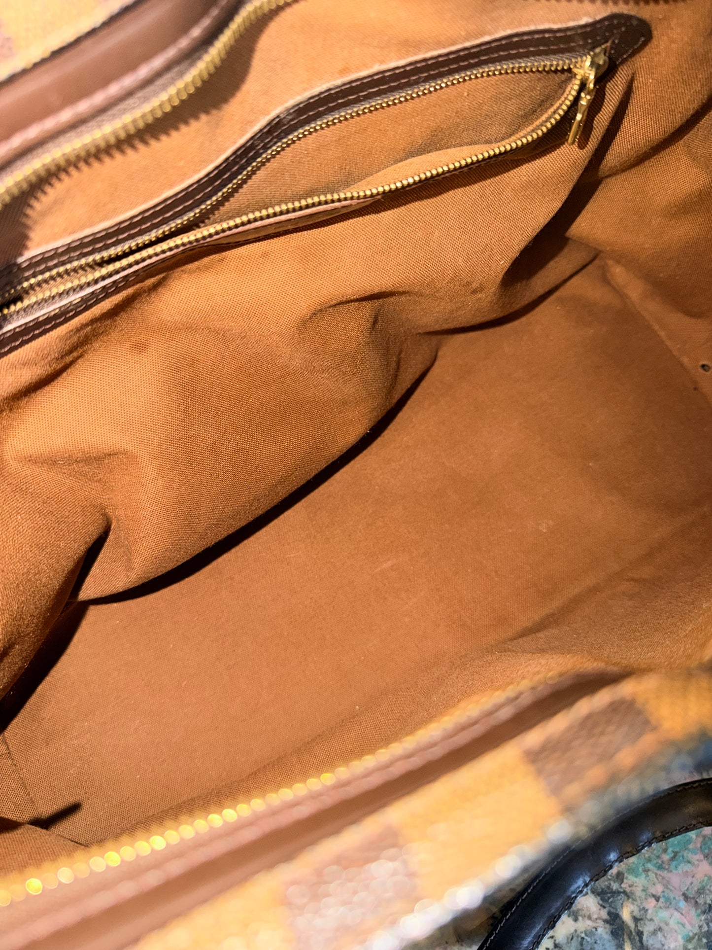 LOUIS VUITTON DAMIER EBENE CHELSEA SHOPPING TOTE