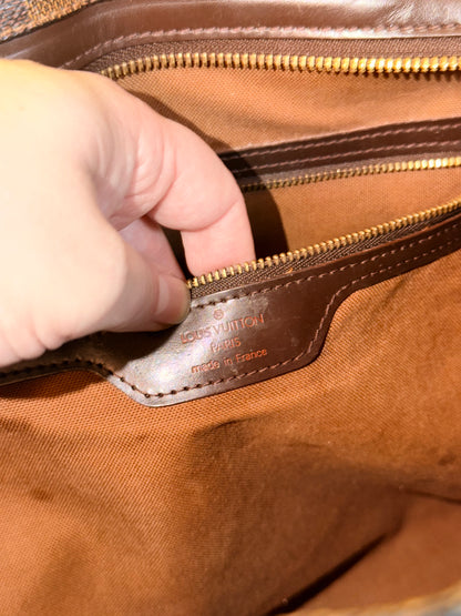 LOUIS VUITTON DAMIER EBENE CHELSEA SHOPPING TOTE