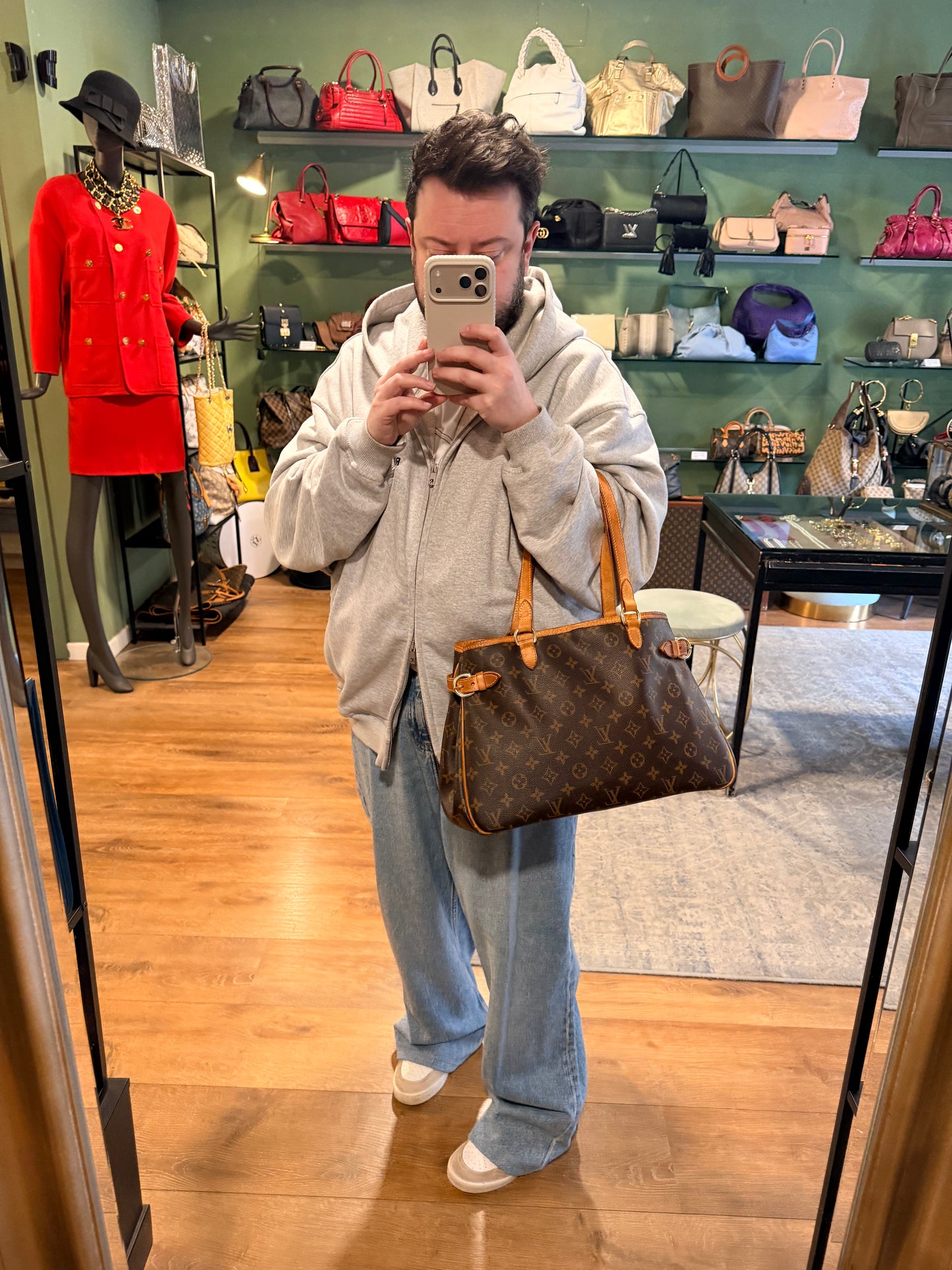 LOUIS VUITTON MONOGRAM BATIGNOLLES HORIZONTAL SHOPPING TOTE