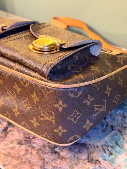 LOUIS VUITTON MONOGRAM HUDSON GM SHOULDER BAG
