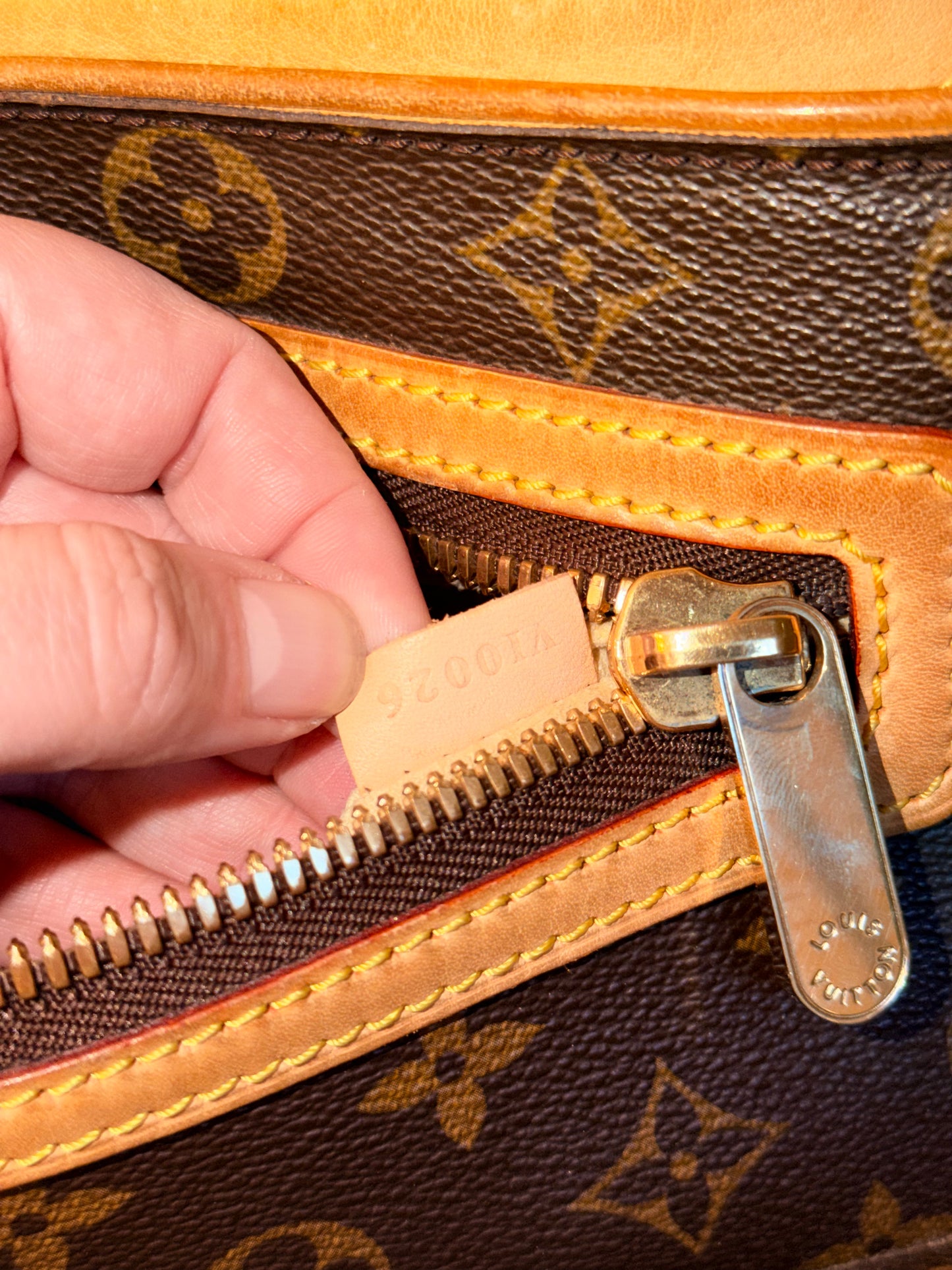 LOUIS VUITTON MONOGRAM HUDSON GM SHOULDER BAG