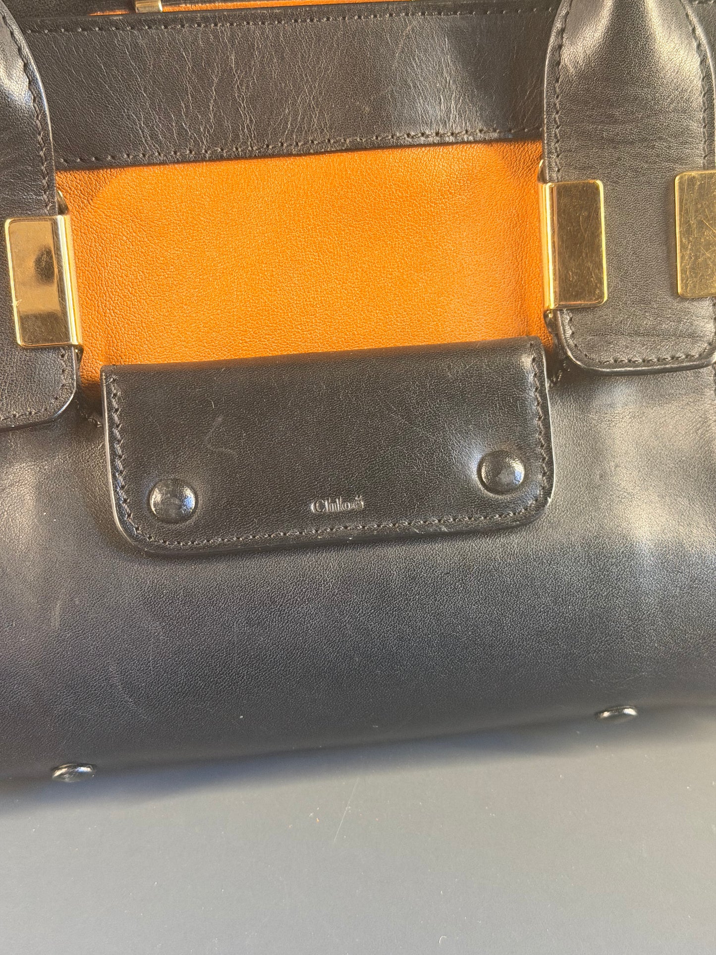 CHLOÉ SMALL BI COLOR ALICE HANDBAG