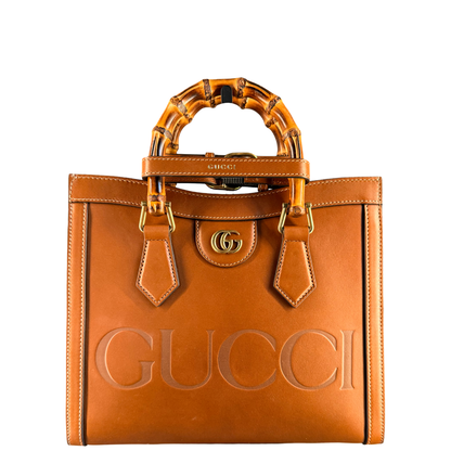 GUCCI TAN MEDIUM DIANA HANDBAG