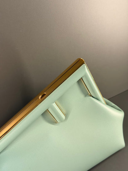 FENDI GREEN SMALL FIRST CROSSBODY BAG