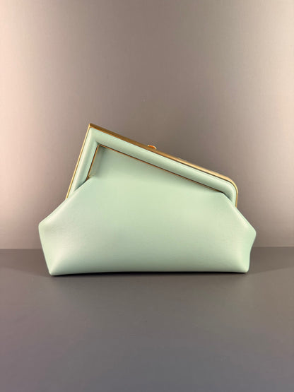 FENDI GREEN SMALL FIRST CROSSBODY BAG