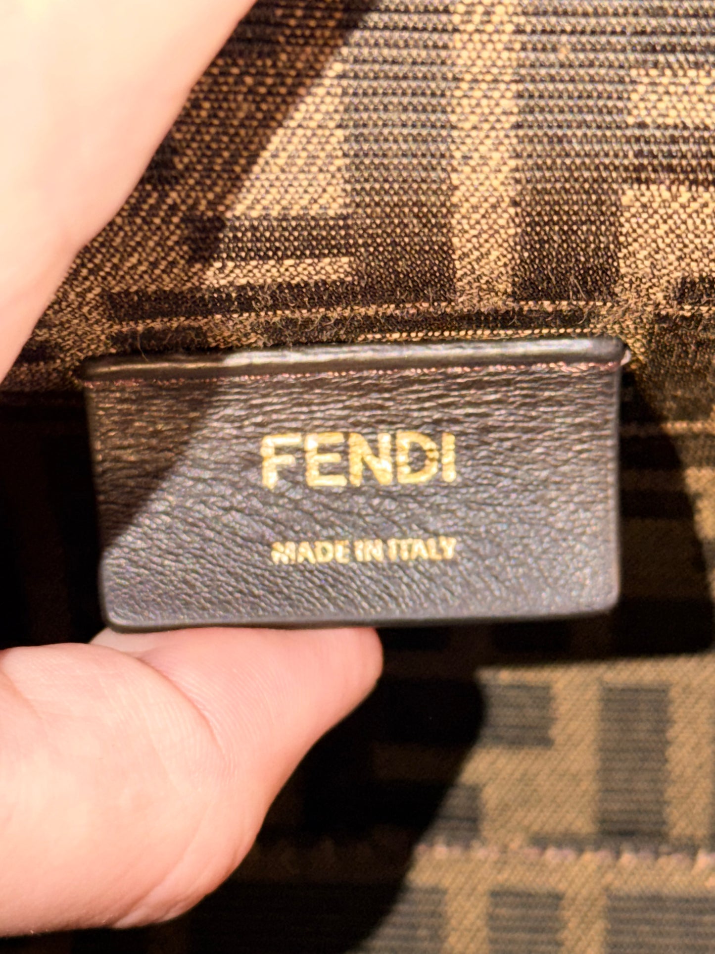 FENDI GREEN SMALL FIRST CROSSBODY BAG