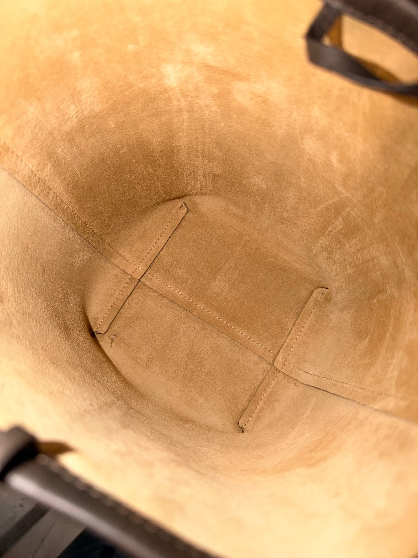 THE ROW BROWN SMALL PARK TOTE HANDBAG