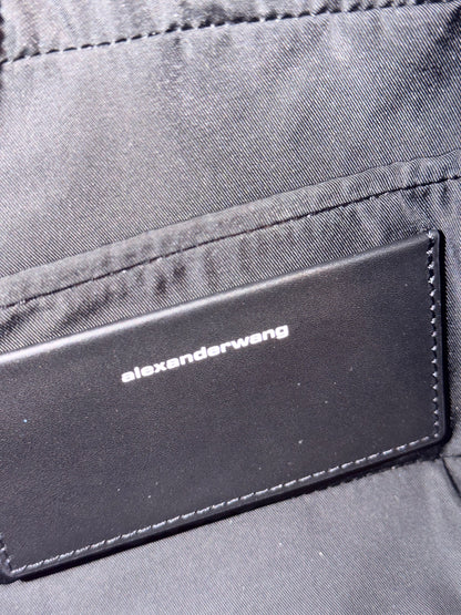 ALEXANDER WANG BLACK SMALL CONVERTIBLE RICCO SHOULDER BAG