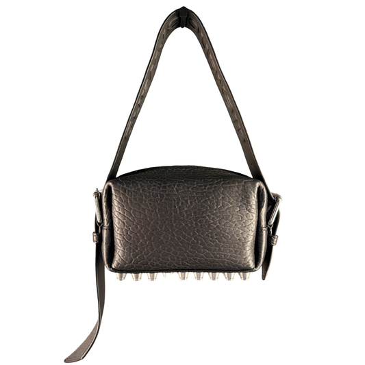 ALEXANDER WANG BLACK SMALL CONVERTIBLE RICCO SHOULDER BAG