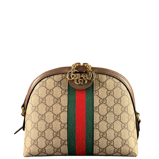 GUCCI GG SUPREME OPHIDIA CROSSBODY BAG