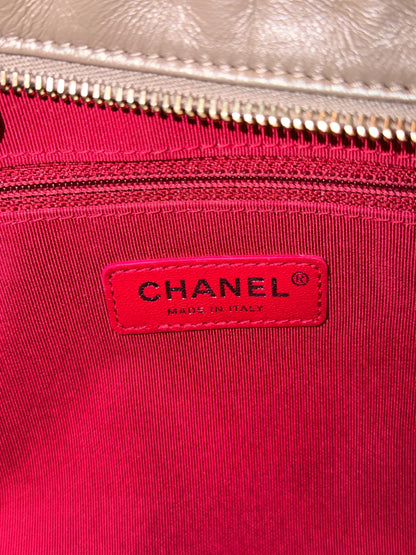 CHANEL TAUPE LARGE GABRIELLE SHOULDER BAG