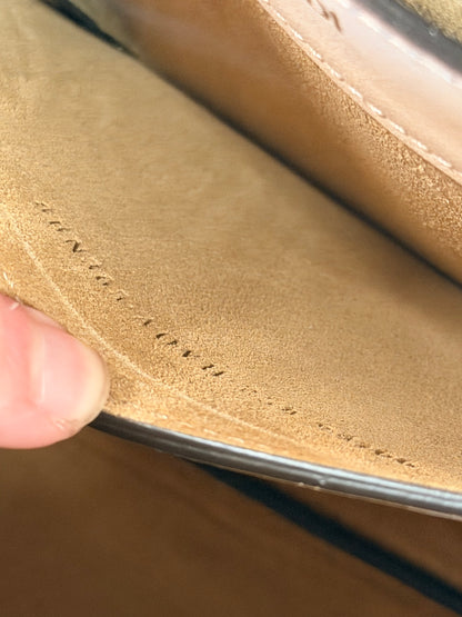 FENDI WHITE SMALL SOFT PEEKABOO SHOULDER BAG