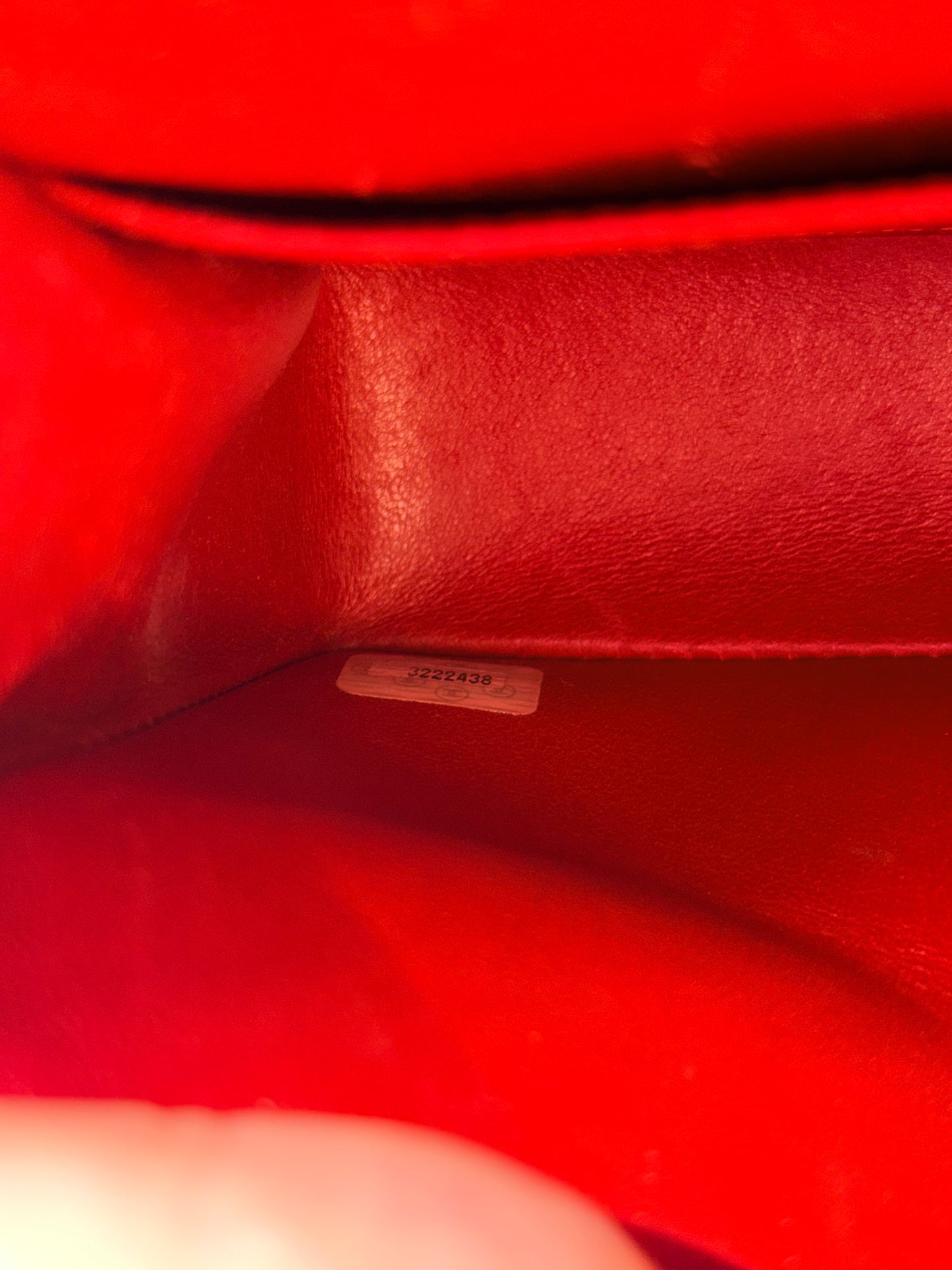 CHANEL SMALL RED JERSEY TIMELESS CLASSIC DOUBLE FLAP SHOULDER BAG