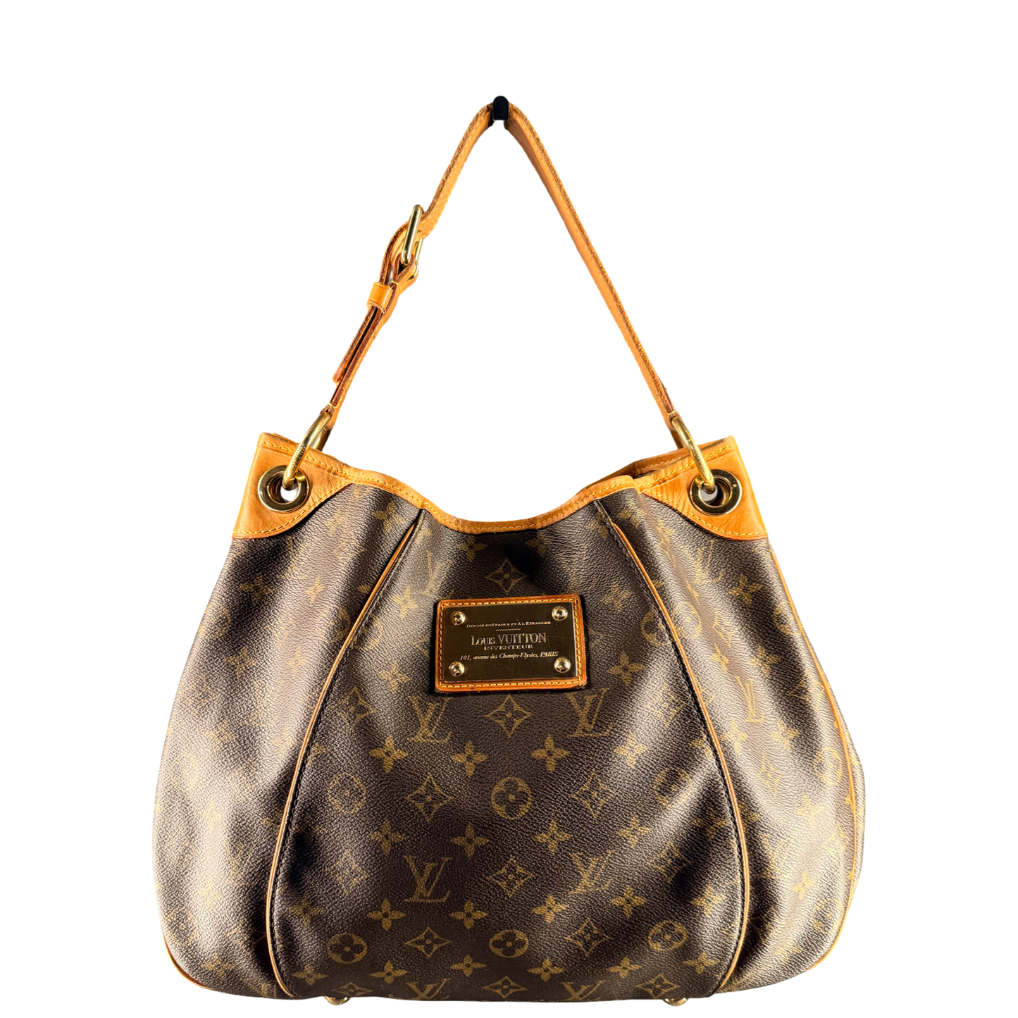 LOUIS VUITTON MONOGRAM GALLIERA PM HOBO BAG