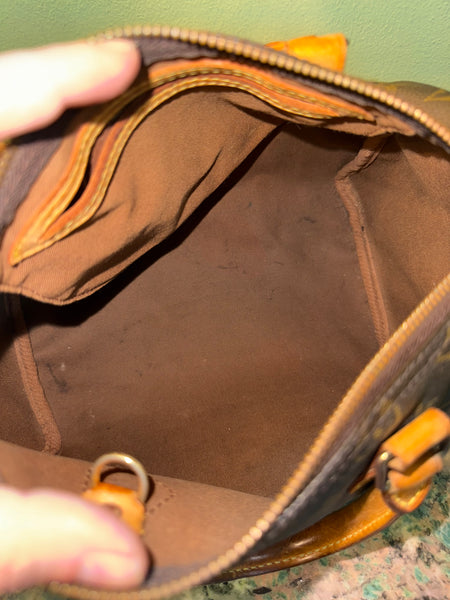 GUCCI BLACK & GREEN WOOL JACKIE BAG
