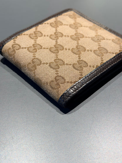 GUCCI BROWN GG MEN WALLET