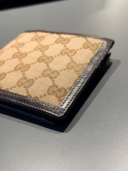 GUCCI BROWN GG MEN WALLET