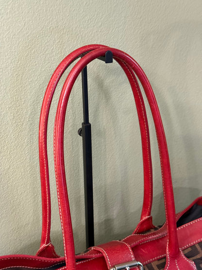 FENDI ZUCCA SHOPPING TOTE