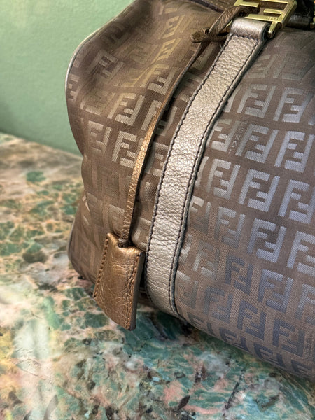 FENDI ZUCCHINO DEGRADÉ BOSTON BAG