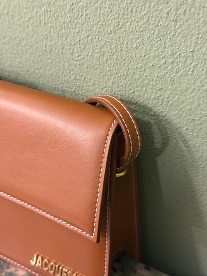JAQUEMUS TAN LE BAMBINO LONG SHOULDER BAG