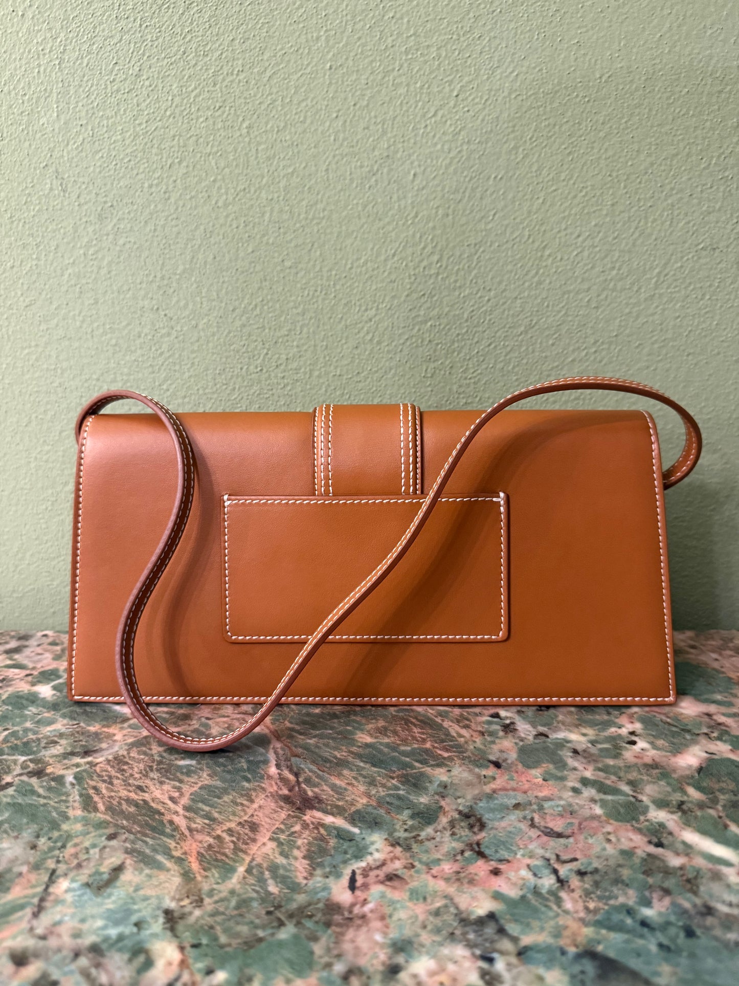 JAQUEMUS TAN LE BAMBINO LONG SHOULDER BAG
