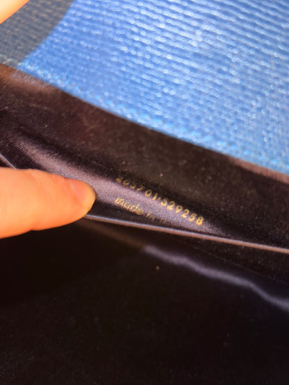 SAINT LAURENT BLUE CHYC LIGNE POCHETTE
