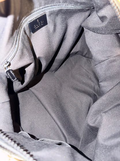 GUCCI GG CANVAS BOSTON HANDBAG