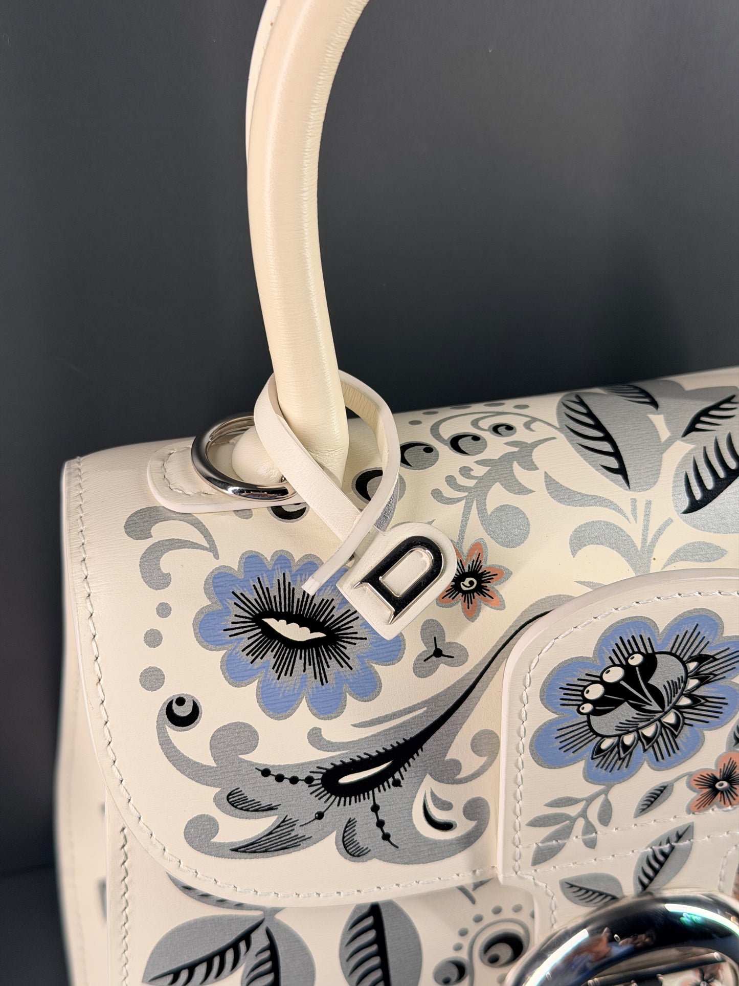 DELVAUX MINI BLOOMING CRYSTALLINE BRILLANT HANDBAG
