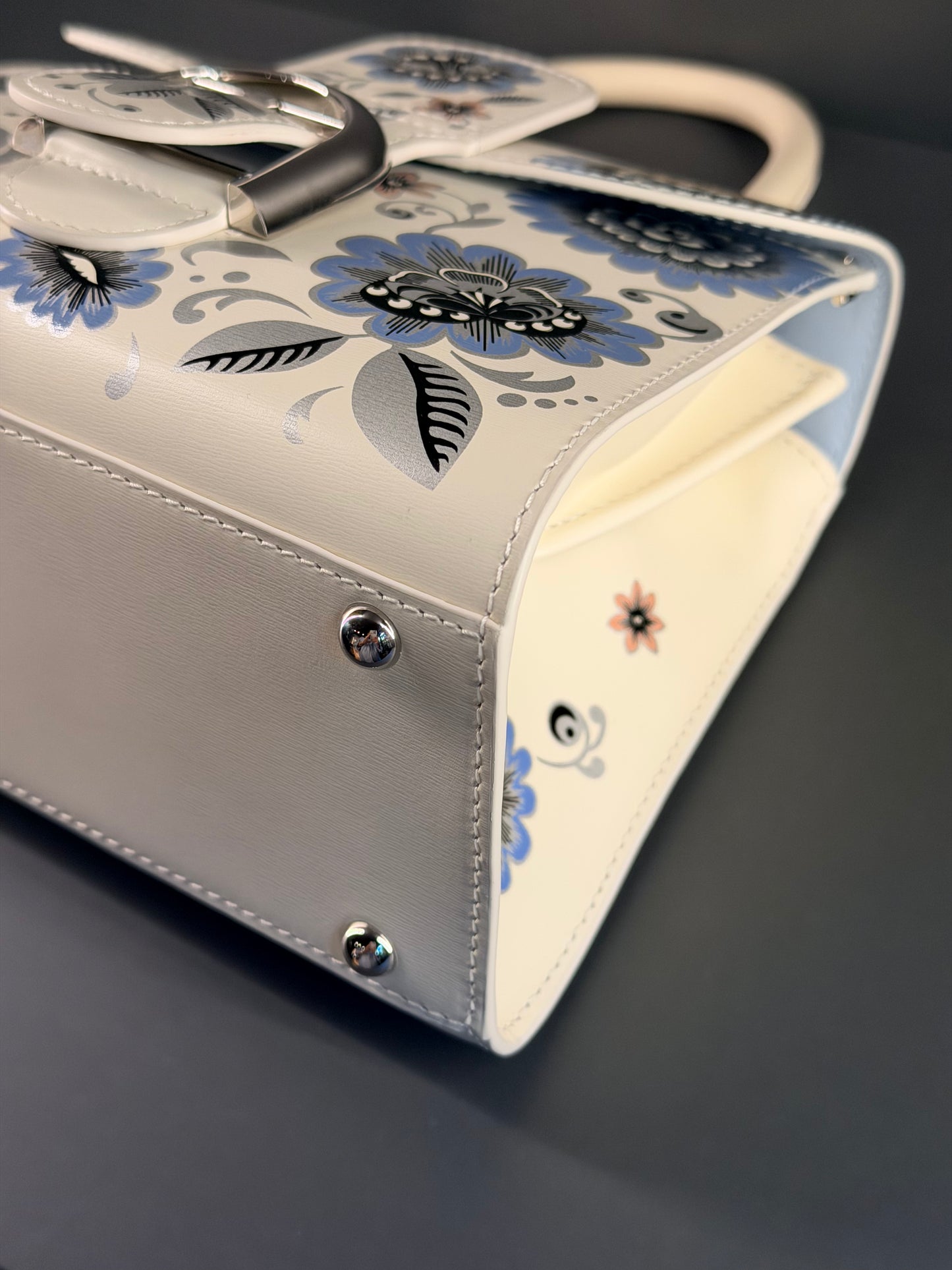 DELVAUX MINI BLOOMING CRYSTALLINE BRILLANT HANDBAG