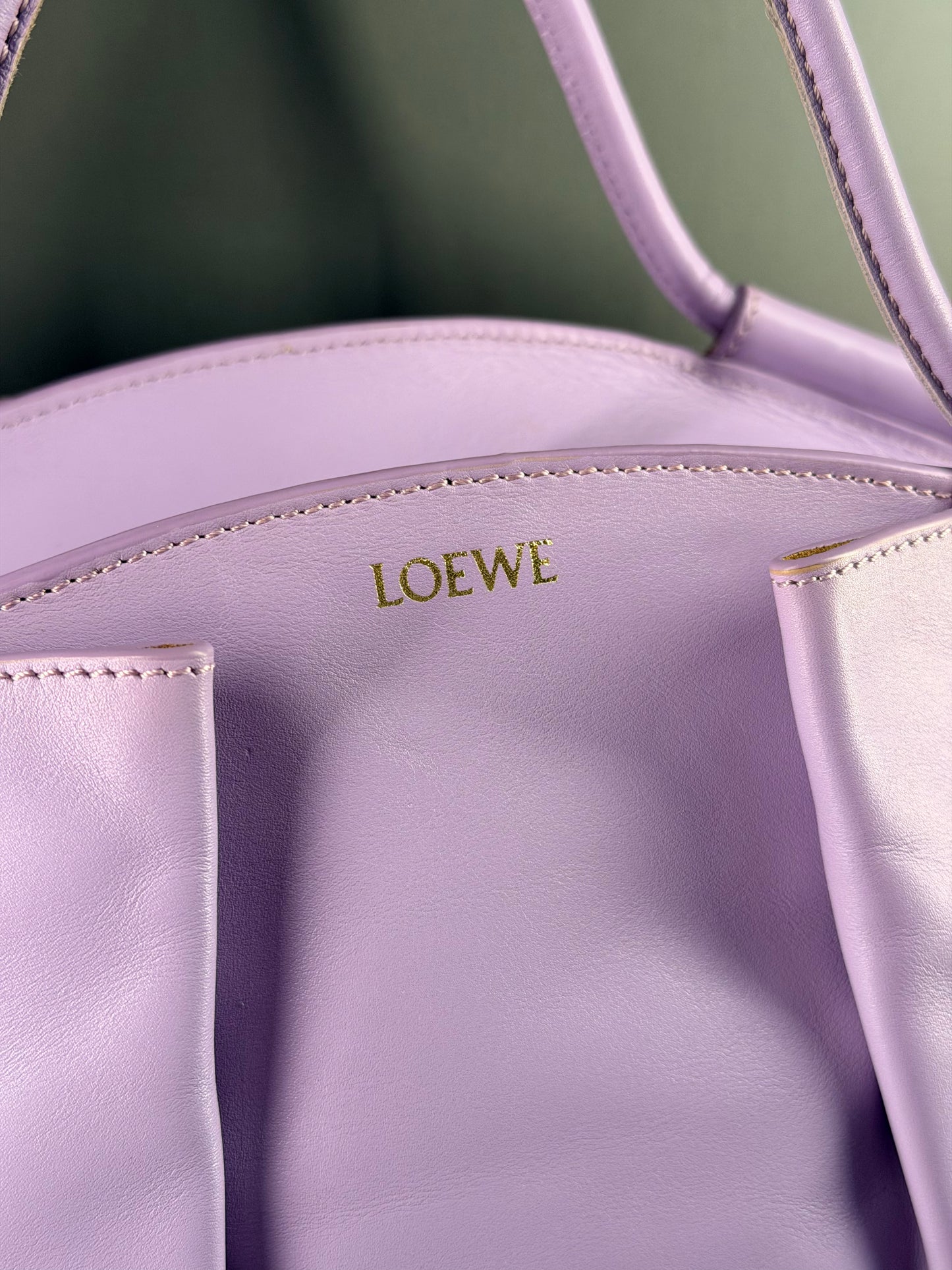 LOEWE LILAC SMALL PASEO HANDBAG
